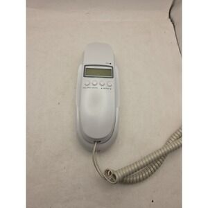 Radio Shack Caller ID Trim Phone White, #43-3904 TESTED WORKING
